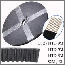 Zahnriemen Open Belt Schwarz