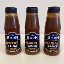 3x BORN Curry Sauce hot Berlin