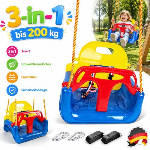 Kinderschaukel schaukel 3in1 - kinderschaukel,