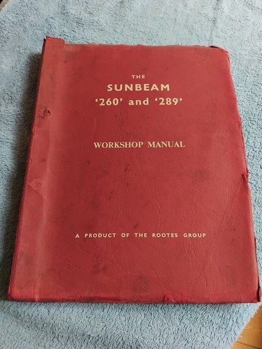 Sunbeam tiger 260 - tiger, 289
