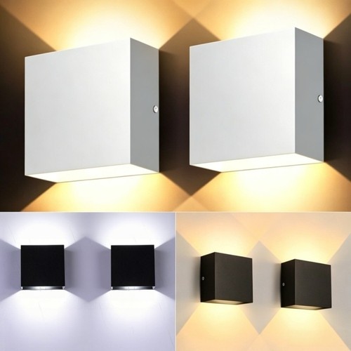 Wandlampe cube würfel - 2×,