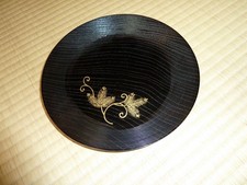 Lackteller Japan Urushi Gold