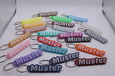 Schlüsselanhänger Name Personalisiert Wunschname Wunschtext Mehrfarbig Geschenk