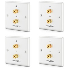 4x Lautsprecher Wanddose - 1