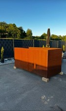 XXL Hochbeet Cortenstahl 250 x