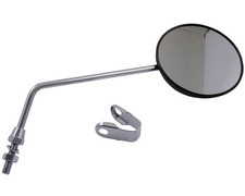 Klemm Spiegel Rückspiegel M8 universal 102mm rund schwarz Mofa Roller Moped Quad