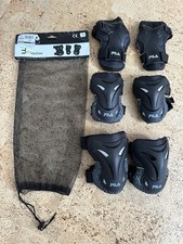 Fila Inline Skates Protektoren Schutzausrüstung 3-teilig Knie-, Ellbogen- & Hand