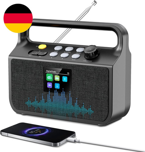 Tragbares dab radio mit 20000 - tragbares,
