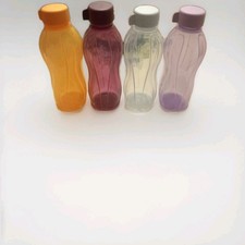 🌺Tupperware Eco Easy Flaschen Set Je1liter Flieder,Lila,Blau,Orange Neu/Ovp🌺