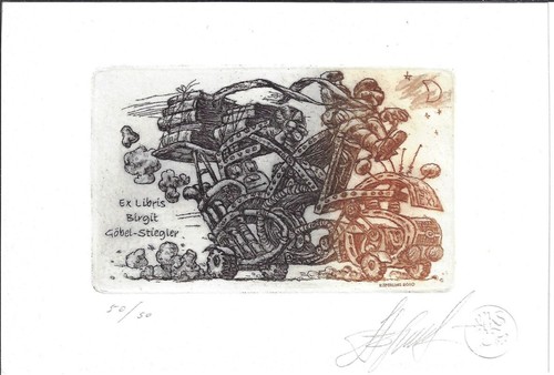 Klaus sperling exlibris für - exlibris,