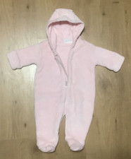 FEETJE Baby Overall Anzug Gr. 56 rosa m. Kapuze  Fleece  TOP