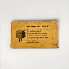 Uhrmacher Bergeon Gehäusehalter Set No. 5700 VY in Originalbox Schweiz