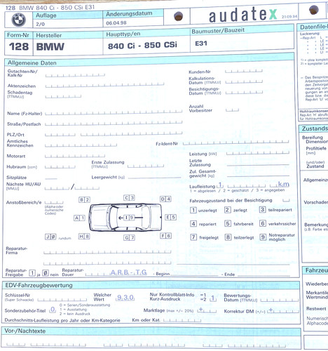 Bmw 840ci 850csi e31 - ,