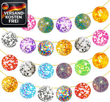 Bunte discokugel girlande für - bunte,