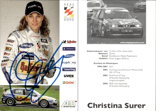 Christina surer seat - ,
