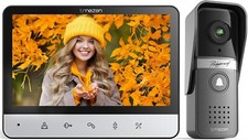 TMEZON MZ-V20 Video Türsprechanlage 4-Draht, Türsprechanlage mit Kamera