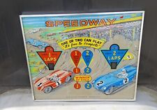 Vintage Spielautomat Flipper Scheibe Made in USA Retro