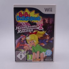 Bibi Blocksberg Das große Hexenbesen Rennen 2 Nintendo Wii PAL Spiel Game