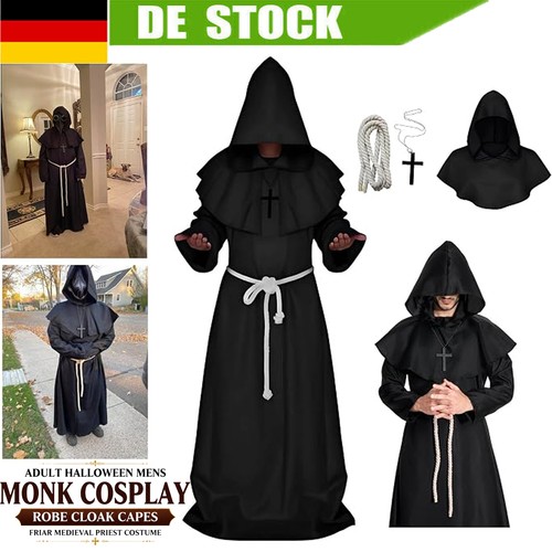 Mönch kostüm mönchskutte - mönch,