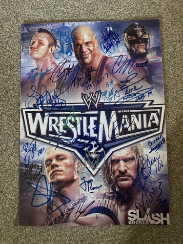 Wwe wrestlemania mehrfach - wrestlemania, 22