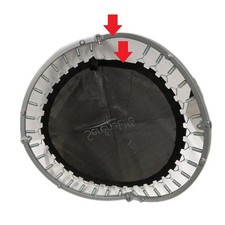 SereneLife Faltbares Mini-Trampolin Rebounder mit einstellbarem Schaums - Defekt