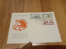 Ersttagsbrief Kanuslalom mit DDR 838 - 840