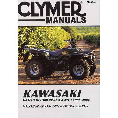 Kawasaki bayou klf300 2wd 4wd - bayou,