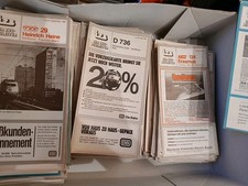 IZB zugbegleiter 1980 - 87  Sammlung 550 stück aus 80er jahren schön erhalten