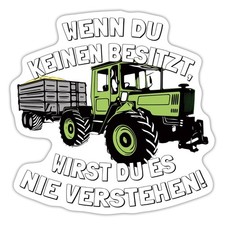 Traktor - Geschenk für Landwirte und Traktor-Fans Aufkleber Sticker