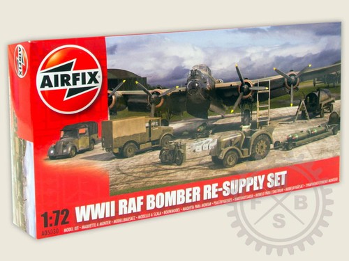 Raf bomber supply set - bomber, re-supply