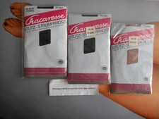 Chacaresse Stütz Strumpfhose 20 DEN Gr. 46 - 48 - 3 Stück # 3134