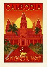 Kambodscha Angkor Wat Tempel