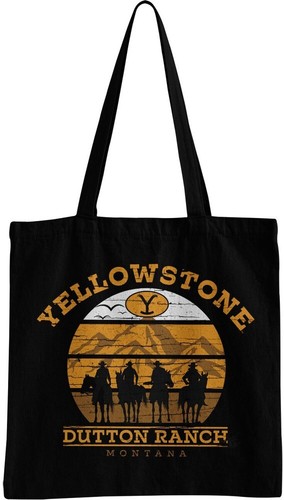 Yellowstone cowboys tote bag - cowboys,