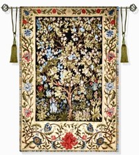 Gobelin Tapestry Bild Wandteppich Teppich 140x198cm Der Baum des Lebens