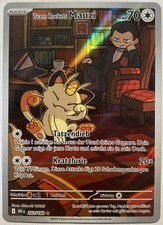 Pokemon Team Rockets Mauzi Illustration Rare | DE 203/182 Ewige Rivalen | NM