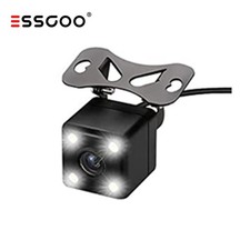 ESSGOO Rückfahrkamera 4 pin Ruckfahrkamera HD Universal Ddapter Einparkkameras