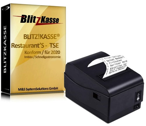 Gastro kassen set blitzkasse - kassen-set:,