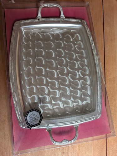 Vintage serviertablett mit - vintage,