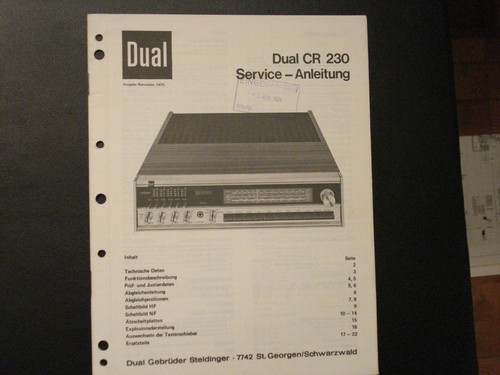 Original service manual - original,