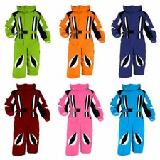 Schneeanzug Kinder Winter Ski Overall  Anzug Jungen & Mädchen NEU 
