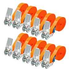 Spanngurte Hartgurt Zurrgurte 10 Stück 800kg 6m einteilig Ratschengurte Zurrgurt