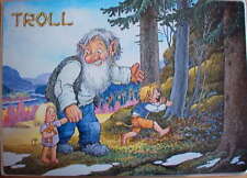 laminiertes Bild Tischunterlage Rolf Lidberg Trolle Schweden