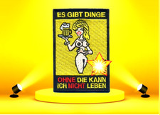 ?? BVB DORTMUND AUFNÄHER + Es gibt Dinge + für Kutte, Trikot oder Schal ??