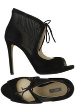 GUESS Pumps Damen High Heels Stiletto Peep Toes Gr. EU 39 Leder Schwarz #u0r3sky