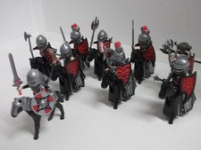 Playmobil 9 schwarze Ritter
