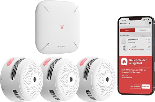 Smart rauchmelder wlan mit - rauchmelder,