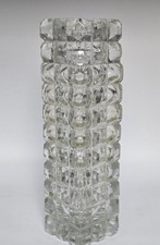 Art Déco Glasvase Pressglas