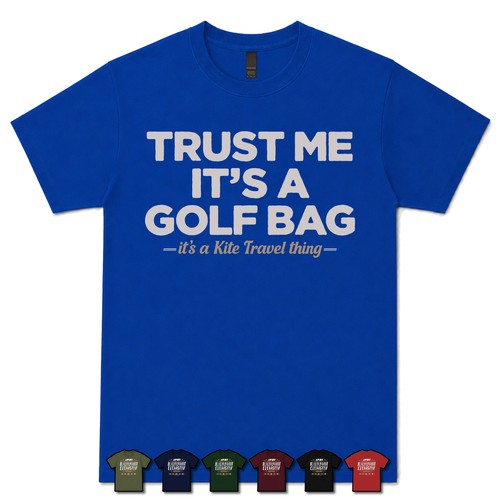 Trust a golf bag kite - me,,