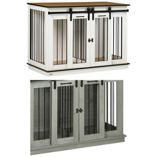 Hundekäfig, Hundehütte