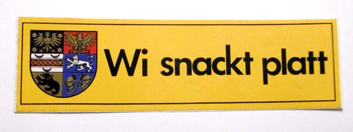 Souvenir aufkleber snackt - souvenir-aufkleber, wi